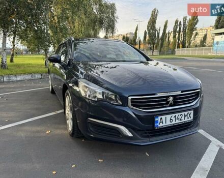 Синій Пежо 508, об'ємом двигуна 2 л та пробігом 241 тис. км за 12100 $, фото 10 на Automoto.ua