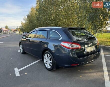 Синій Пежо 508, об'ємом двигуна 2 л та пробігом 241 тис. км за 12100 $, фото 13 на Automoto.ua