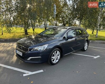 Синій Пежо 508, об'ємом двигуна 2 л та пробігом 241 тис. км за 12100 $, фото 16 на Automoto.ua