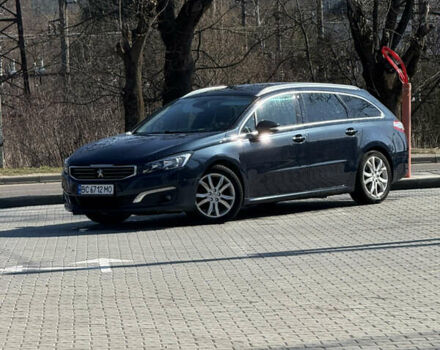 Пежо 508 2016 в Турке на Automoto.ua Синий Пежо 508, объемом двигателя 1.56 л и пробегом 271 тыс. км за 10999 $, фото 2 на Automoto.ua