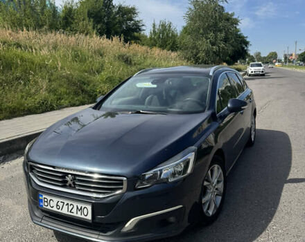 Пежо 508 2016 в Турке на Automoto.ua Синий Пежо 508, объемом двигателя 1.56 л и пробегом 271 тыс. км за 10999 $, фото 16 на Automoto.ua