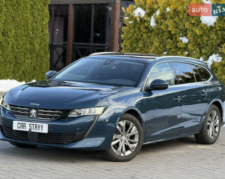 Синий Пежо 508, объемом двигателя 1.5 л и пробегом 155 тыс. км за 15700 $, фото 5 на Automoto.ua