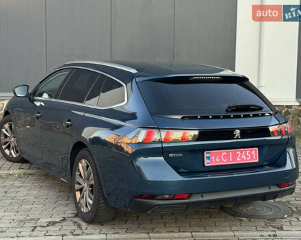 Синий Пежо 508, объемом двигателя 1.5 л и пробегом 152 тыс. км за 16000 $, фото 12 на Automoto.ua