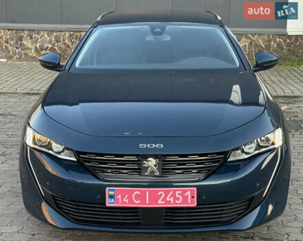 Синий Пежо 508, объемом двигателя 1.5 л и пробегом 152 тыс. км за 16000 $, фото 11 на Automoto.ua