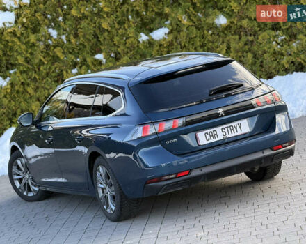 Синий Пежо 508, объемом двигателя 1.5 л и пробегом 155 тыс. км за 15700 $, фото 17 на Automoto.ua