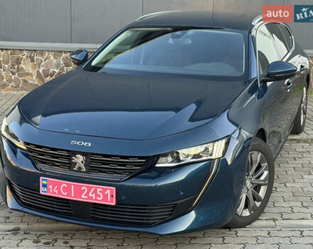 Синий Пежо 508, объемом двигателя 1.5 л и пробегом 152 тыс. км за 16000 $, фото 3 на Automoto.ua