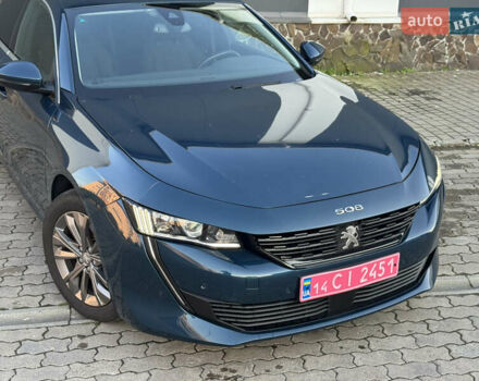 Синий Пежо 508, объемом двигателя 1.5 л и пробегом 152 тыс. км за 16000 $, фото 6 на Automoto.ua