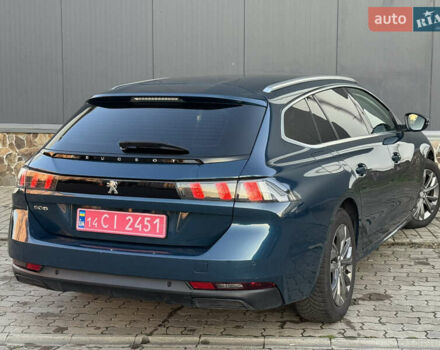 Синий Пежо 508, объемом двигателя 1.5 л и пробегом 152 тыс. км за 16000 $, фото 15 на Automoto.ua