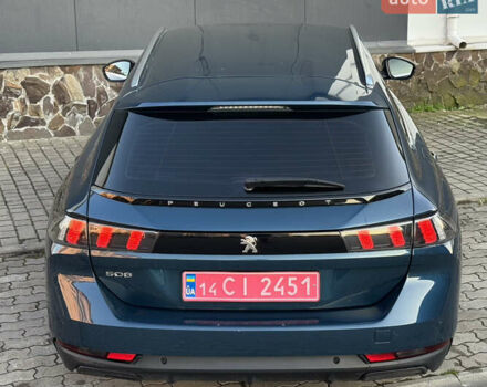Синий Пежо 508, объемом двигателя 1.5 л и пробегом 152 тыс. км за 16000 $, фото 17 на Automoto.ua