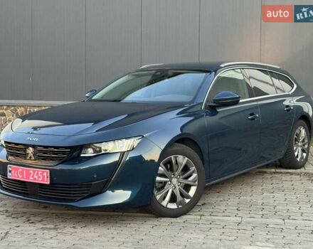 Синий Пежо 508, объемом двигателя 1.5 л и пробегом 152 тыс. км за 16000 $, фото 4 на Automoto.ua