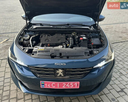 Синий Пежо 508, объемом двигателя 1.5 л и пробегом 152 тыс. км за 16000 $, фото 45 на Automoto.ua
