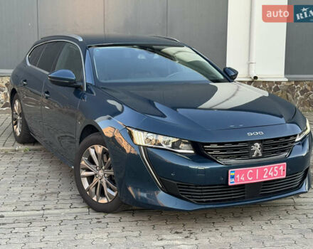 Синий Пежо 508, объемом двигателя 1.5 л и пробегом 152 тыс. км за 16000 $, фото 5 на Automoto.ua