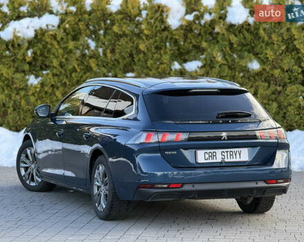 Синий Пежо 508, объемом двигателя 1.5 л и пробегом 155 тыс. км за 15700 $, фото 16 на Automoto.ua