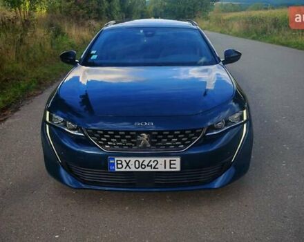 Синий Пежо 508, объемом двигателя 1.6 л и пробегом 182 тыс. км за 18900 $, фото 1 на Automoto.ua