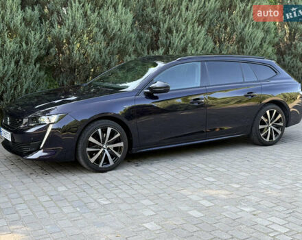 Синий Пежо 508, объемом двигателя 2 л и пробегом 132 тыс. км за 24500 $, фото 1 на Automoto.ua