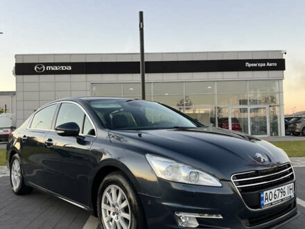 Синий Пежо 508, объемом двигателя 2 л и пробегом 220 тыс. км за 9000 $, фото 1 на Automoto.ua
