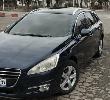 Синій Пежо 508, об'ємом двигуна 1.56 л та пробігом 250 тис. км за 7550 $, фото 1 на Automoto.ua