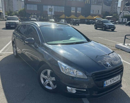 Синий Пежо 508, объемом двигателя 1.56 л и пробегом 299 тыс. км за 7000 $, фото 1 на Automoto.ua