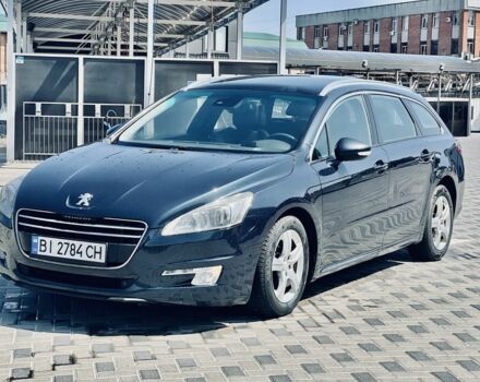 Синий Пежо 508, объемом двигателя 2 л и пробегом 220 тыс. км за 8700 $, фото 1 на Automoto.ua