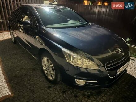Синий Пежо 508, объемом двигателя 2 л и пробегом 189 тыс. км за 10700 $, фото 1 на Automoto.ua