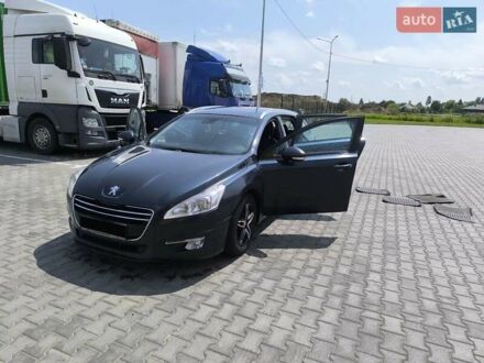 Синий Пежо 508, объемом двигателя 1.56 л и пробегом 206 тыс. км за 6500 $, фото 1 на Automoto.ua