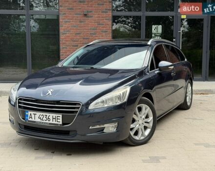 Синий Пежо 508, объемом двигателя 1.56 л и пробегом 289 тыс. км за 8250 $, фото 1 на Automoto.ua