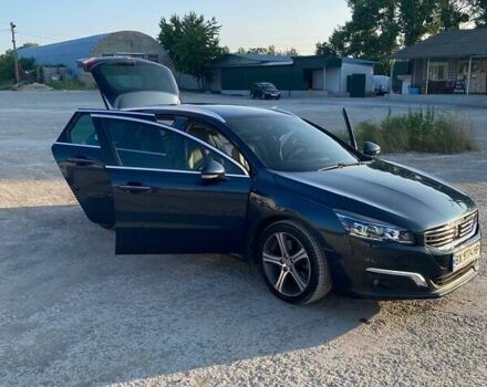 Синий Пежо 508, объемом двигателя 2 л и пробегом 291 тыс. км за 12950 $, фото 1 на Automoto.ua