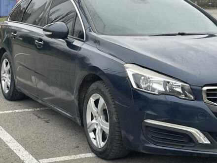 Синій Пежо 508, об'ємом двигуна 2 л та пробігом 233 тис. км за 10100 $, фото 1 на Automoto.ua