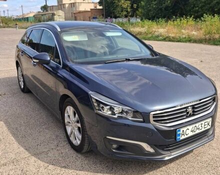Синій Пежо 508, об'ємом двигуна 1.6 л та пробігом 260 тис. км за 11500 $, фото 1 на Automoto.ua