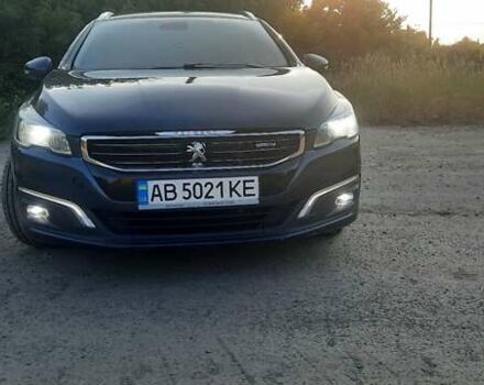 Синій Пежо 508, об'ємом двигуна 2 л та пробігом 277 тис. км за 13700 $, фото 1 на Automoto.ua