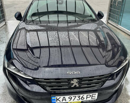Синий Пежо 508, объемом двигателя 2 л и пробегом 78 тыс. км за 20750 $, фото 1 на Automoto.ua