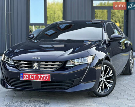 Синий Пежо 508, объемом двигателя 1.5 л и пробегом 190 тыс. км за 18800 $, фото 1 на Automoto.ua