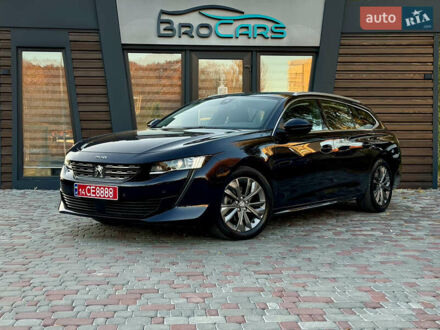 Синий Пежо 508, объемом двигателя 1.5 л и пробегом 190 тыс. км за 15900 $, фото 1 на Automoto.ua