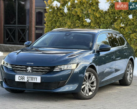 Синий Пежо 508, объемом двигателя 1.5 л и пробегом 155 тыс. км за 15700 $, фото 1 на Automoto.ua