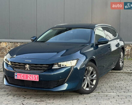 Синий Пежо 508, объемом двигателя 1.5 л и пробегом 152 тыс. км за 16000 $, фото 1 на Automoto.ua