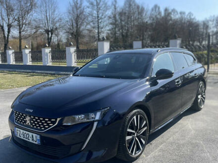 Синий Пежо 508, объемом двигателя 2 л и пробегом 200 тыс. км за 27500 $, фото 1 на Automoto.ua