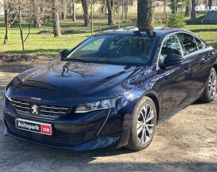 Синій Пежо 508, об'ємом двигуна 1.5 л та пробігом 64 тис. км за 25290 $, фото 1 на Automoto.ua