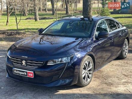 Пежо 508 2020 в Киеве на Automoto.ua Синий Пежо 508, объемом двигателя 1.5 л и пробегом 64 тыс. км за 24490 $, фото 1 на Automoto.ua