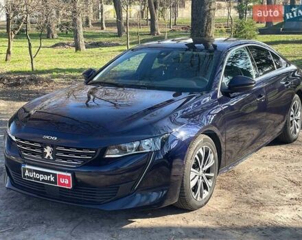 Синій Пежо 508, об'ємом двигуна 1.5 л та пробігом 64 тис. км за 23990 $, фото 1 на Automoto.ua