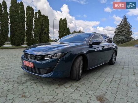 Синий Пежо 508, объемом двигателя 1.5 л и пробегом 156 тыс. км за 17700 $, фото 1 на Automoto.ua