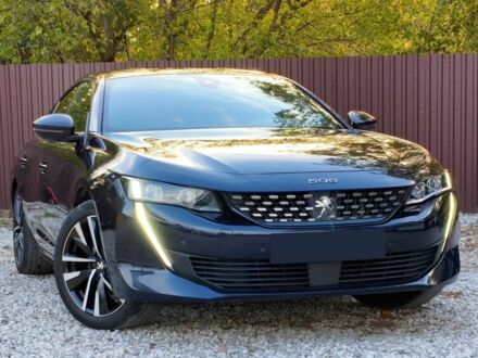 Синий Пежо 508, объемом двигателя 1.5 л и пробегом 18 тыс. км за 12500 $, фото 1 на Automoto.ua