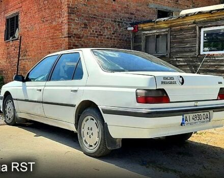 Белый Пежо 605, объемом двигателя 2 л и пробегом 100 тыс. км за 1300 $, фото 1 на Automoto.ua
