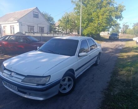 Білий Пежо 605, об'ємом двигуна 2 л та пробігом 111 тис. км за 1250 $, фото 1 на Automoto.ua