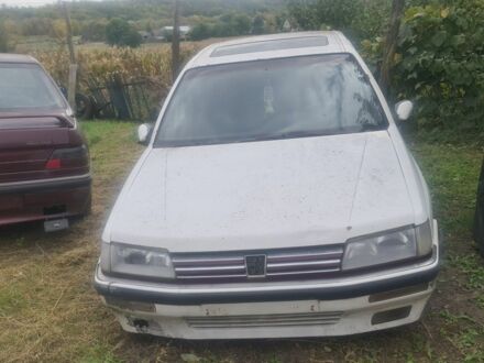 Білий Пежо 605, об'ємом двигуна 2 л та пробігом 350 тис. км за 1900 $, фото 1 на Automoto.ua