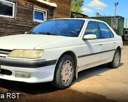 Белый Пежо 605, объемом двигателя 2 л и пробегом 100 тыс. км за 1300 $, фото 1 на Automoto.ua
