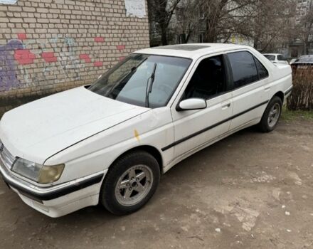Белый Пежо 605, объемом двигателя 3 л и пробегом 200 тыс. км за 969 $, фото 1 на Automoto.ua