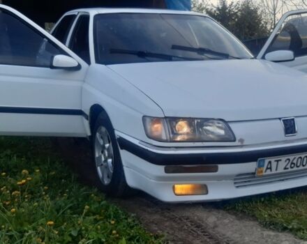 Белый Пежо 605, объемом двигателя 2.1 л и пробегом 2 тыс. км за 1500 $, фото 1 на Automoto.ua