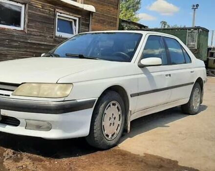 Білий Пежо 605, об'ємом двигуна 2 л та пробігом 100 тис. км за 1400 $, фото 1 на Automoto.ua