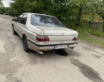 Бежевый Пежо 605, объемом двигателя 2 л и пробегом 200 тыс. км за 486 $, фото 5 на Automoto.ua
