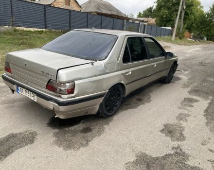 Бежевый Пежо 605, объемом двигателя 2 л и пробегом 200 тыс. км за 486 $, фото 2 на Automoto.ua